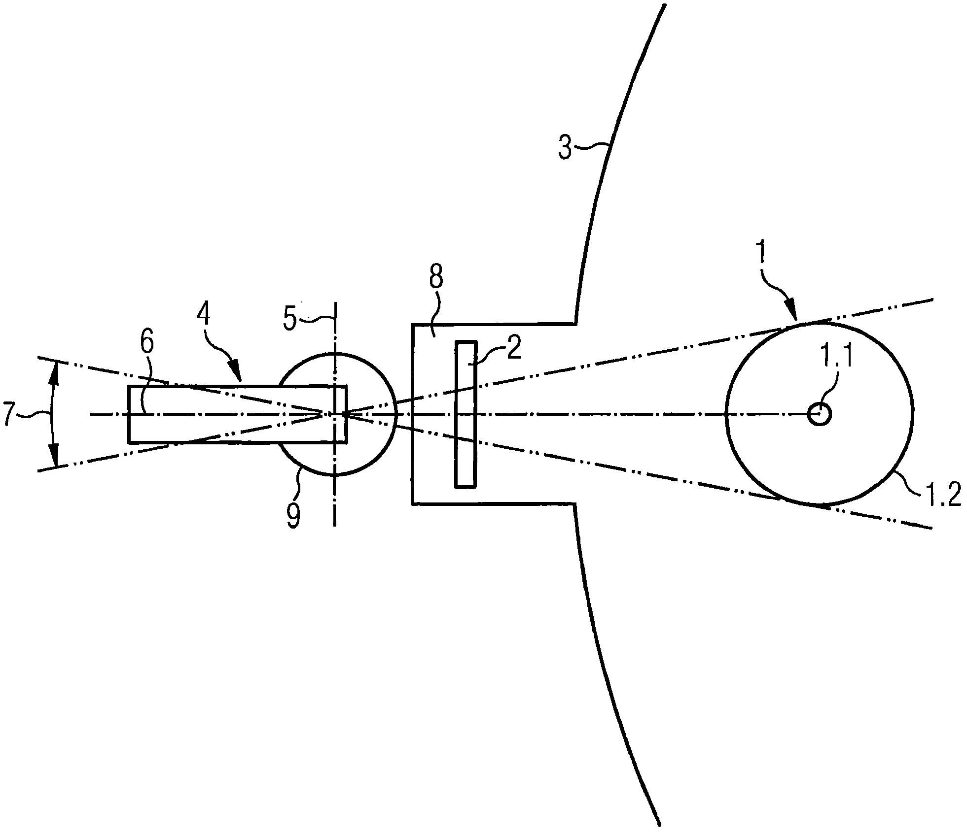 Arrangement and method for measurement of temperature and of thickness growth of silicon rods in silicon deposition reactor