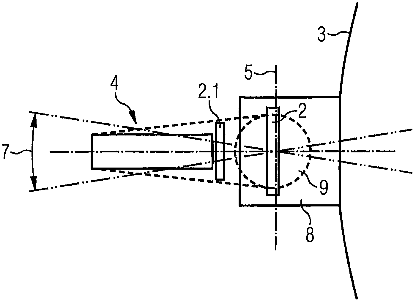 Arrangement and method for measurement of temperature and of thickness growth of silicon rods in silicon deposition reactor