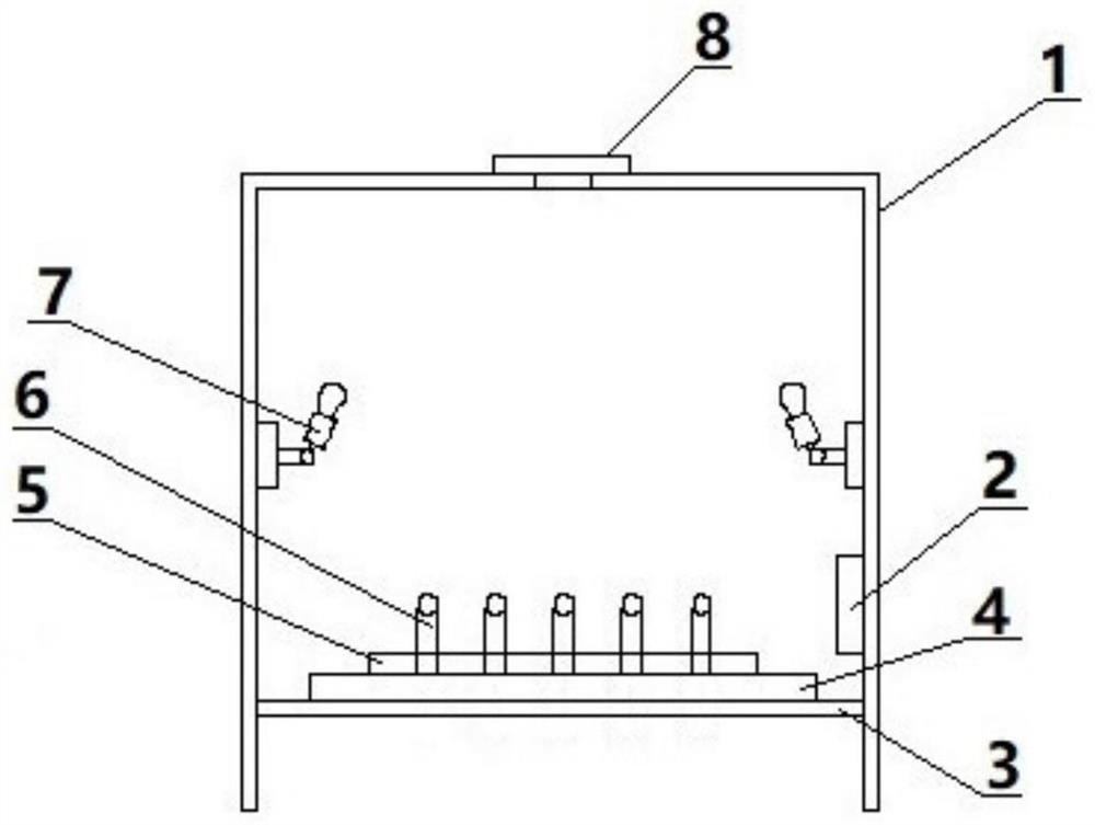 Device and method for measuring ash holding capacity of cigarette