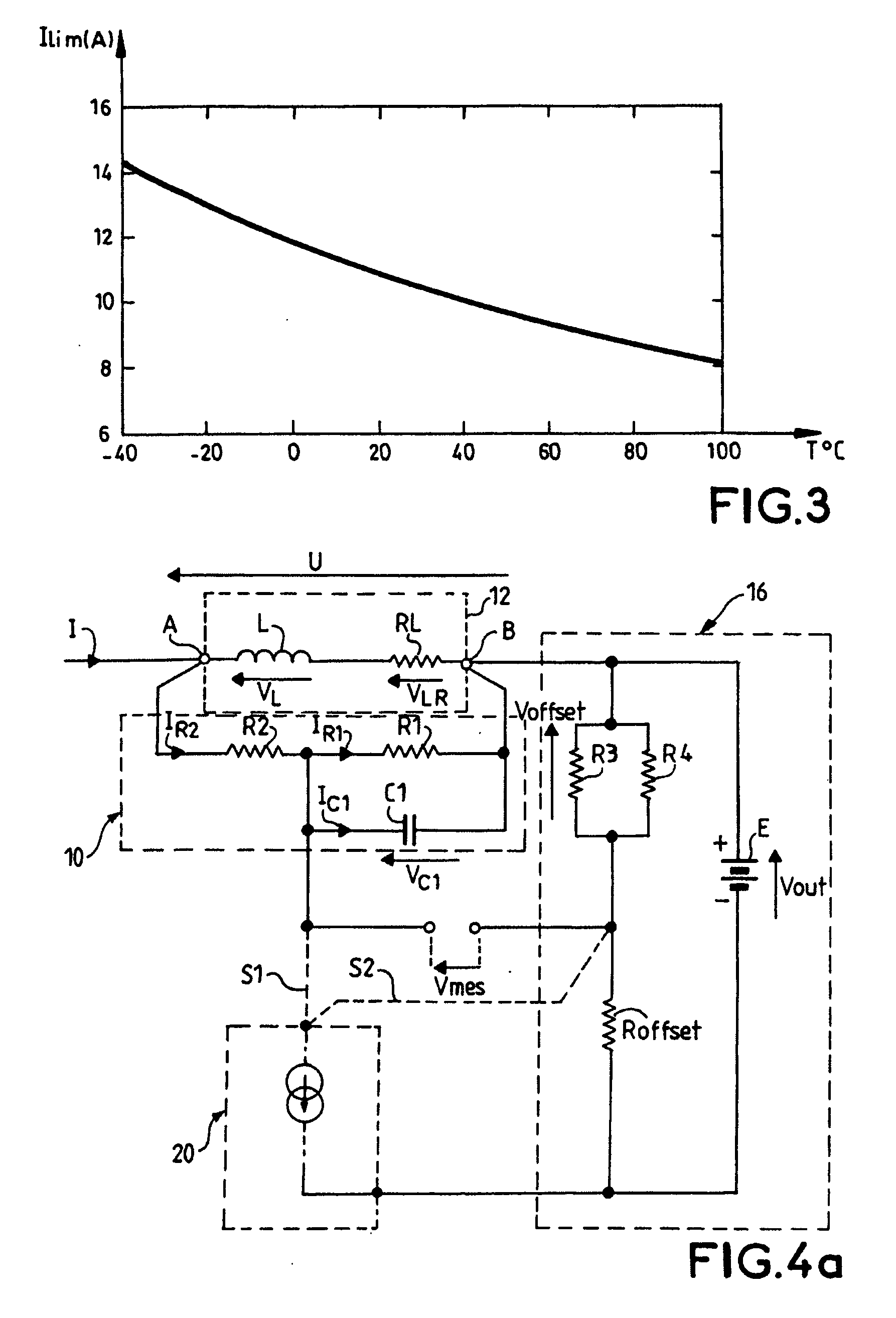 Device for non-dissipative measurement of the current in an inductor