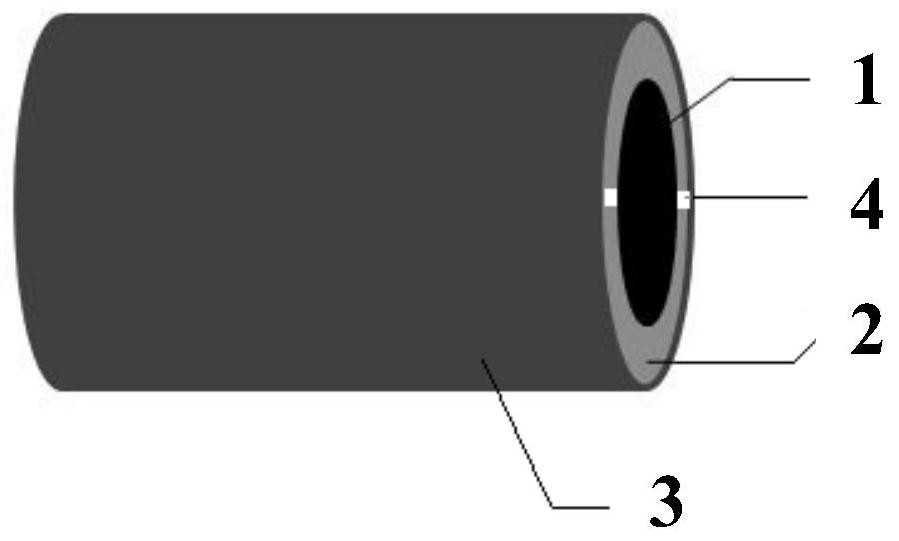 A New Structure of Low Frequency Magnetoelectric Composite Mechanical Antenna