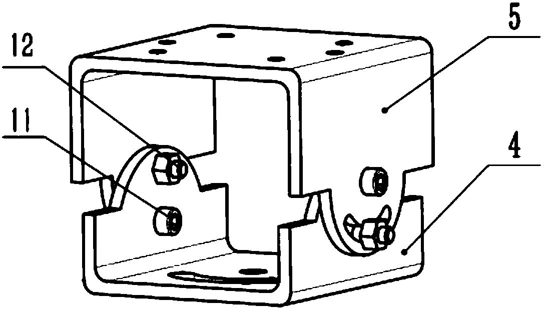 Laser radar mounting bracket and sensing system