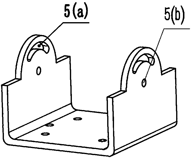 Laser radar mounting bracket and sensing system