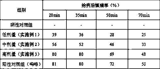 Traditional Chinese medicine preparation with analgesic activity and preparation method