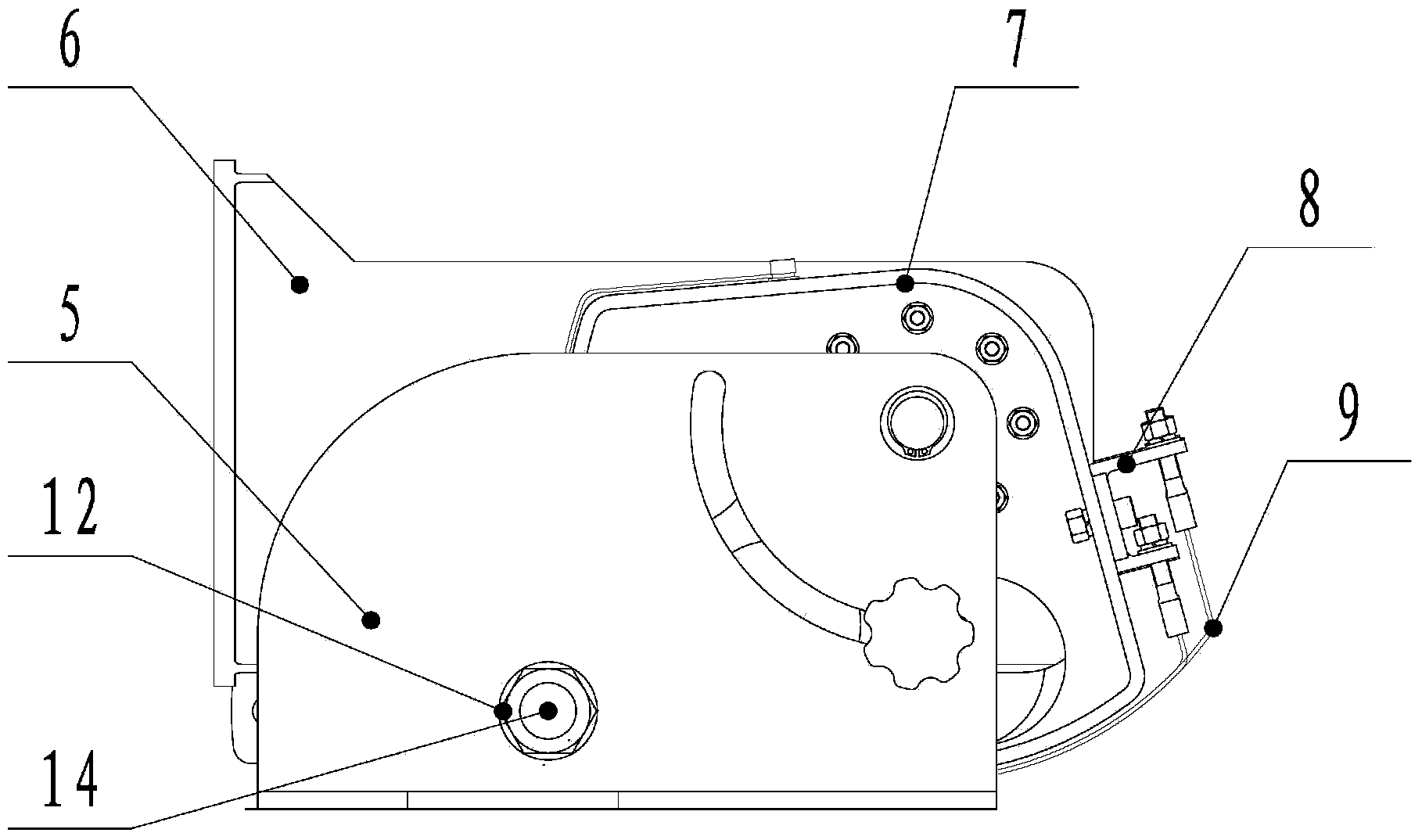 Manual operation antenna pedestal system