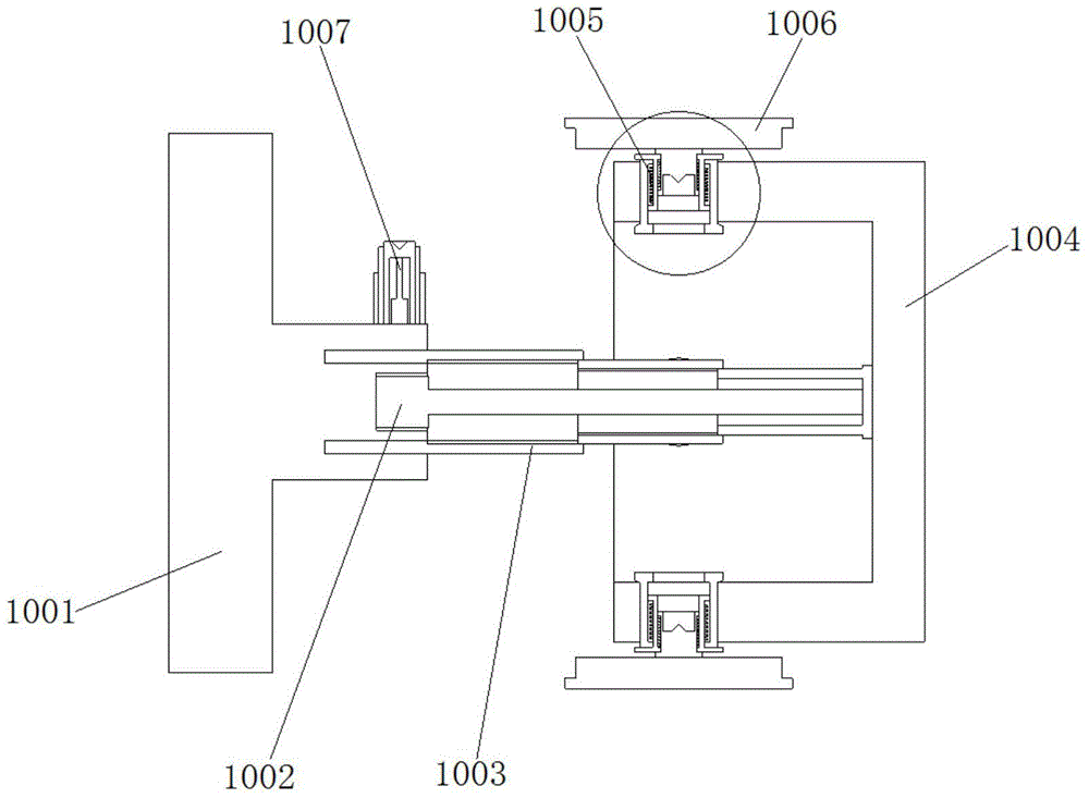 Magnetron-sputtering winding coating machine capable of rapidly changing target and continuously and efficiently coating film in single-surface reciprocating manner