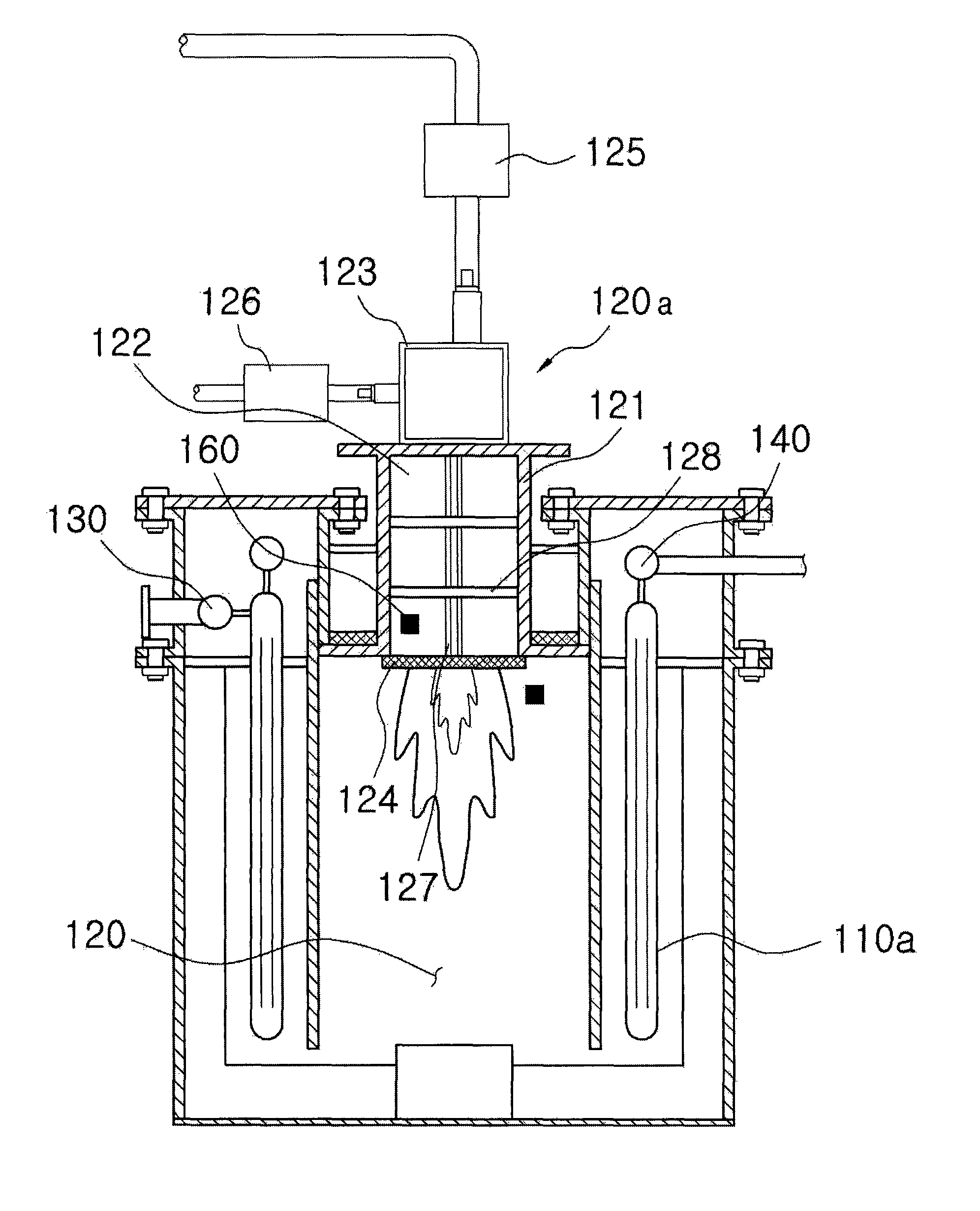 Steam methane reformer and hydrogen station having it using high performing metal fiber burner