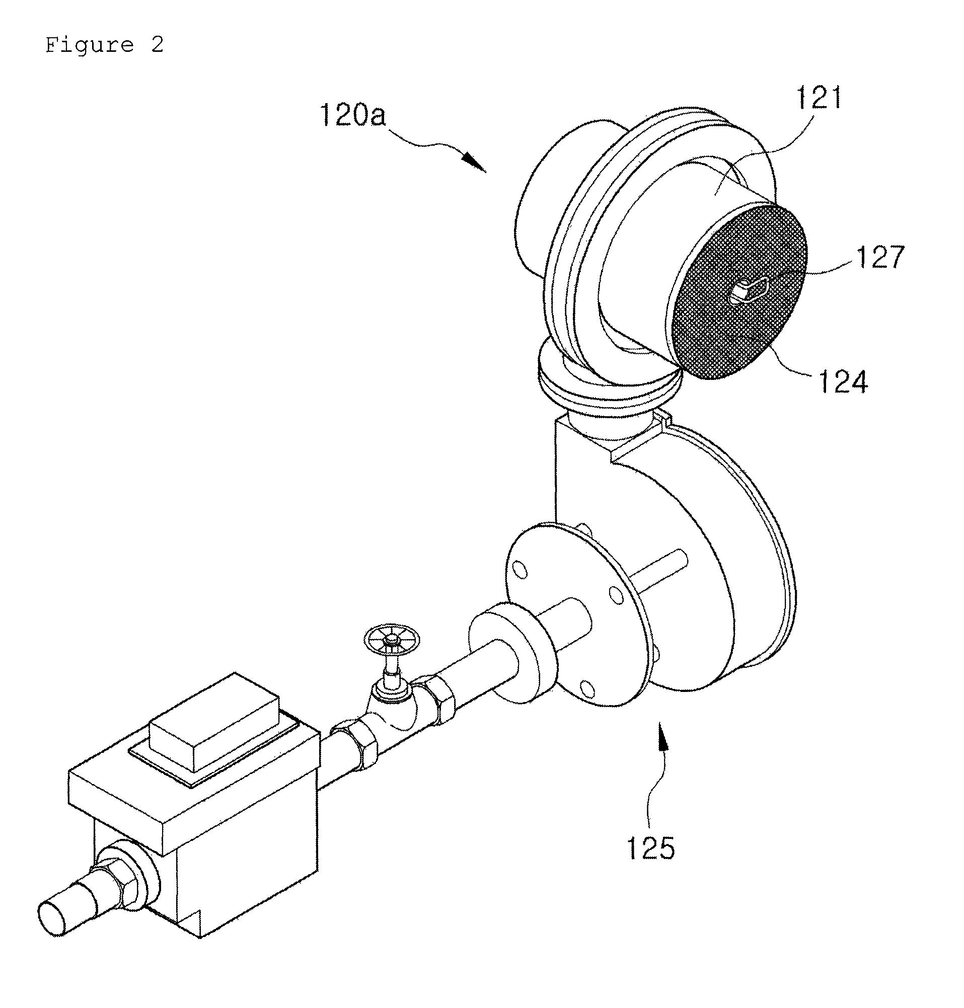 Steam methane reformer and hydrogen station having it using high performing metal fiber burner