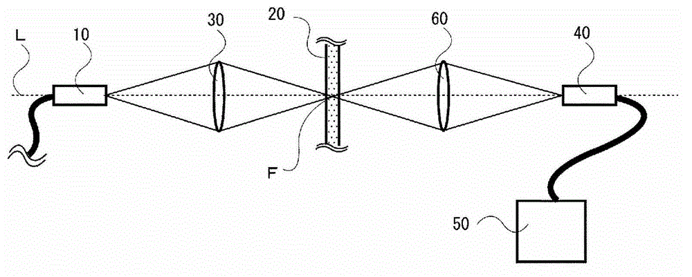 Particle diameter measurement device, and particle diameter measurement method