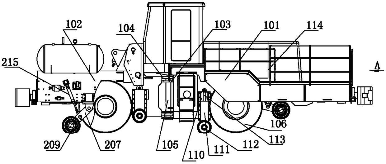 Bus with idler gear mechanism