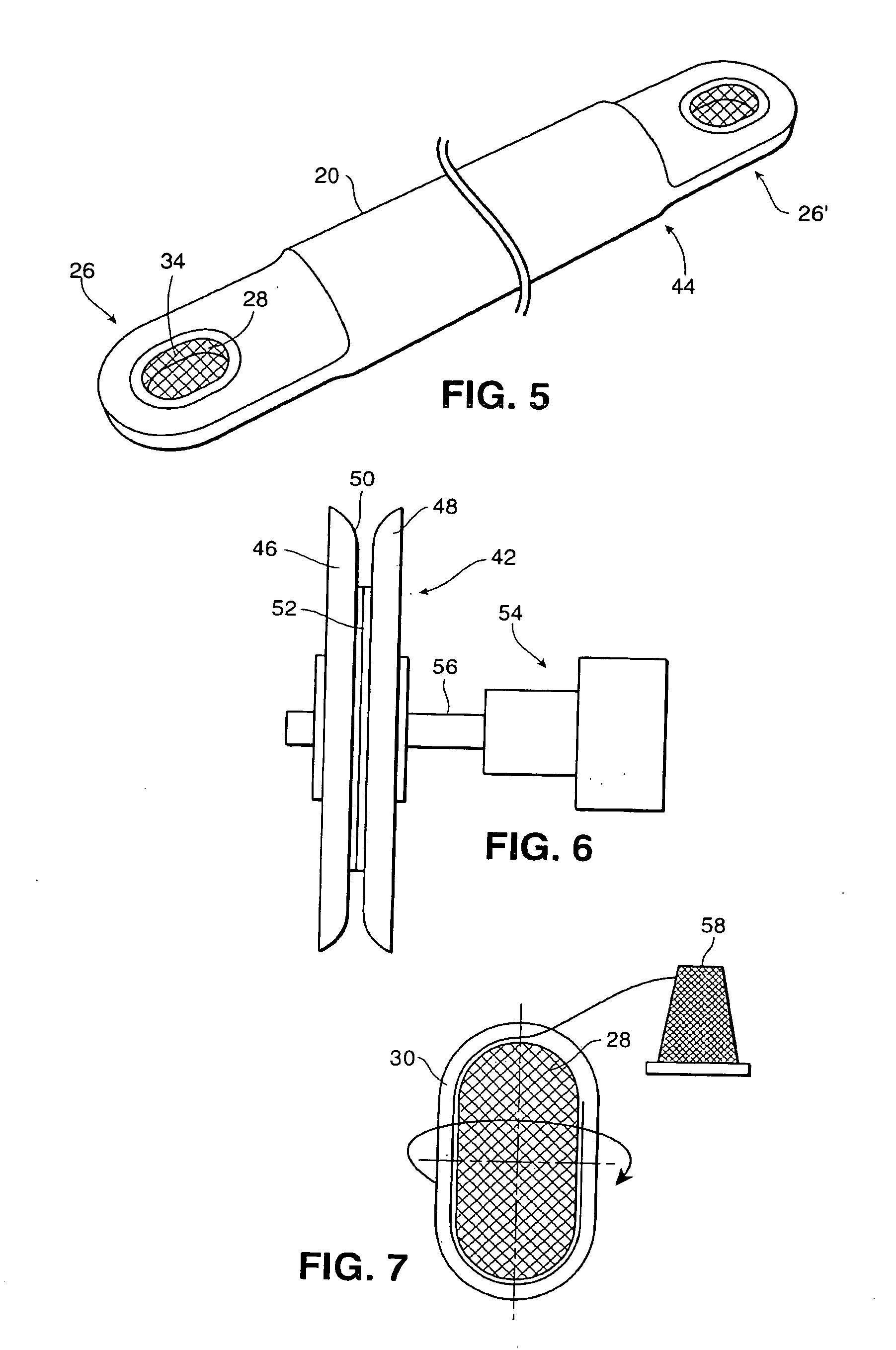 Filament wound strut and method of making same