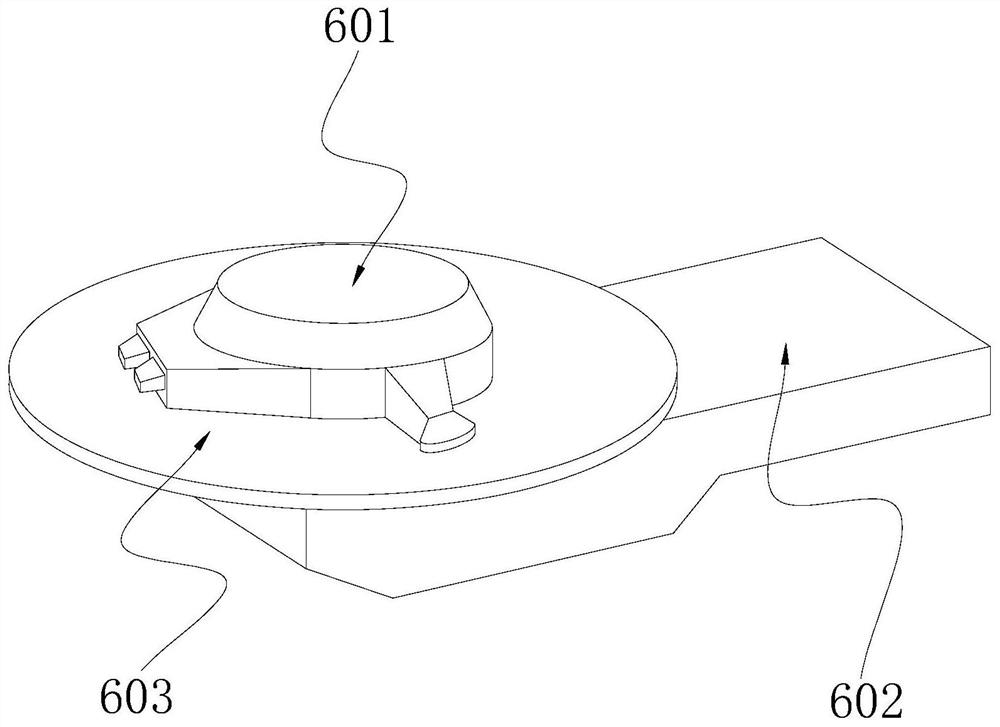 Pneumatic and stable semiconductor wafer cutting device based on the principle of magnetic pole boosting