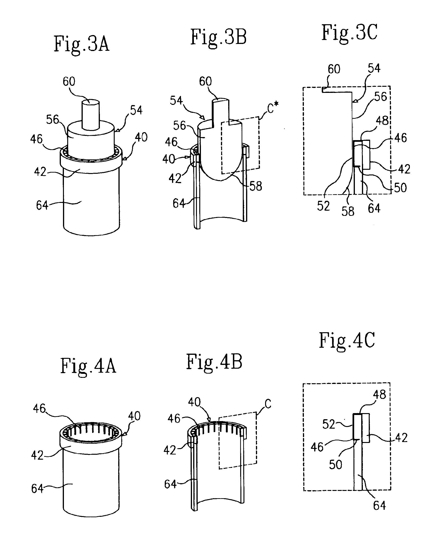 Connectors for hollow anatomical structures and methods of use