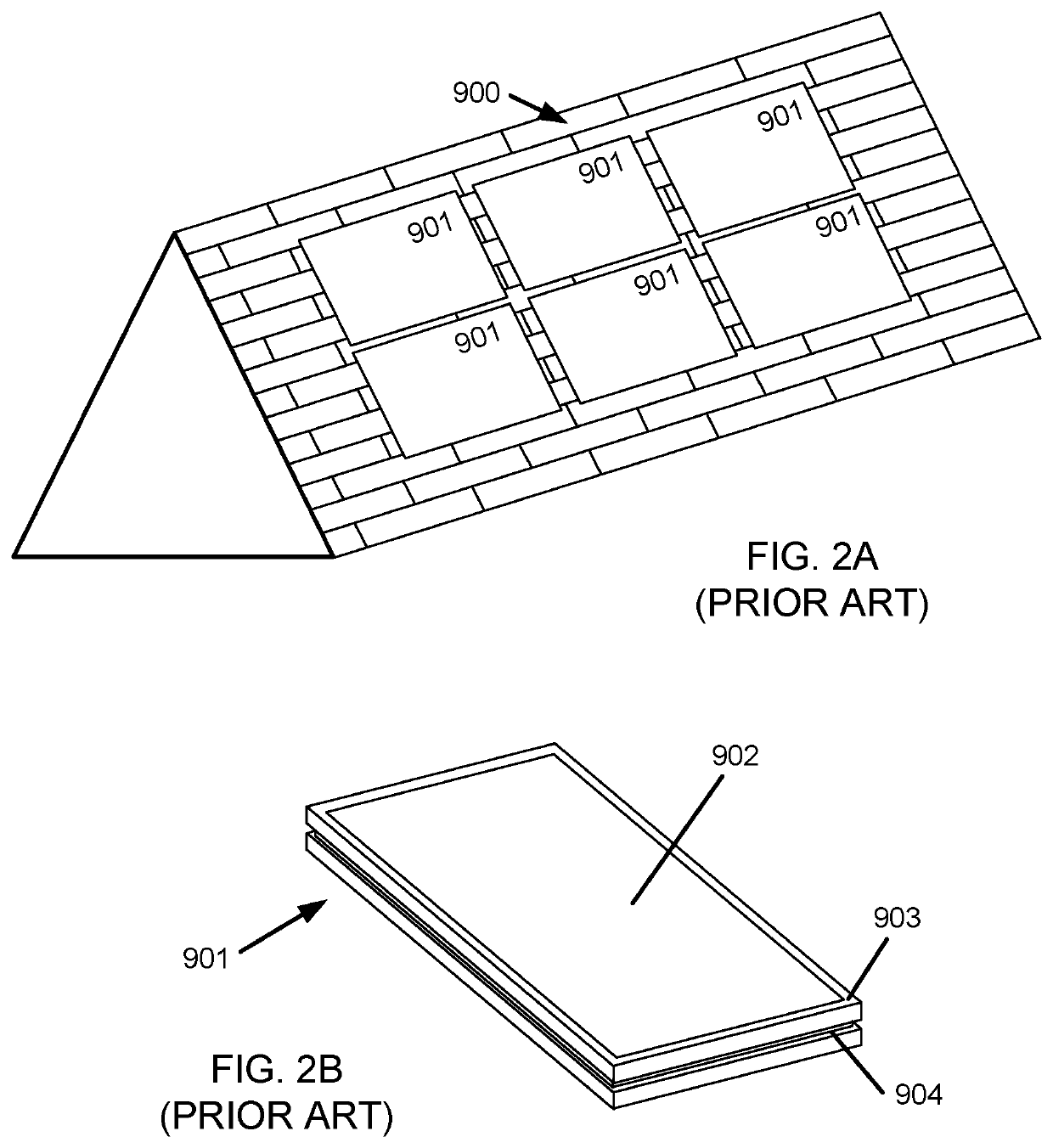 Building integrated photovoltaic system with glass photovoltaic tiles