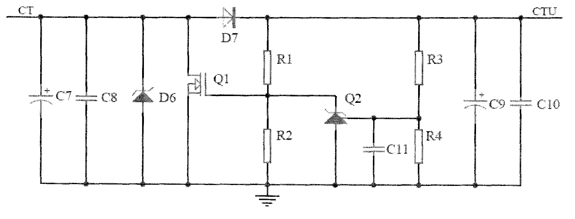 Power supply system of automatic re-close circuit breaker