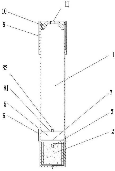 A water-system air-push fire extinguishing method and device