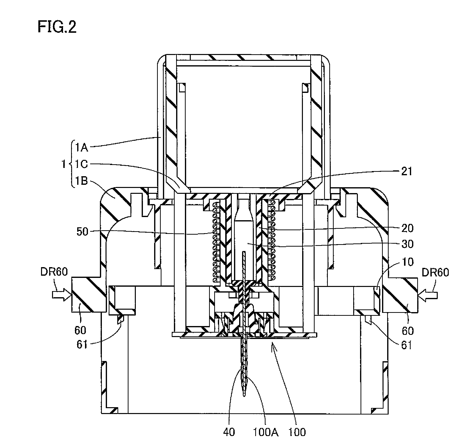 Inserter for automatically inserting a cannula of an indwelling member of an infusion device