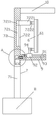 Safety television signal receiving device