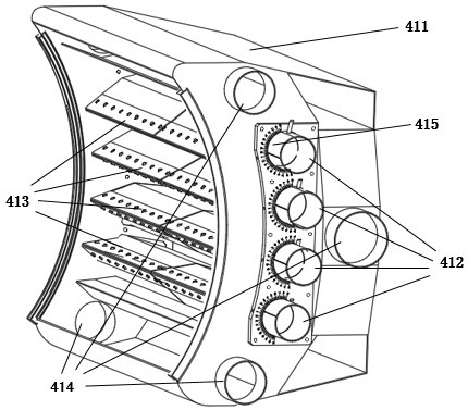 Wet-method lithium battery diaphragm back cooling process