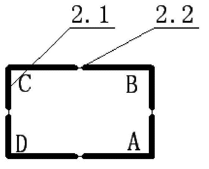 Automatic deviation correction laser navigation system