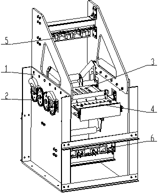 An integral passive broken belt protection device and method for a belt conveyor