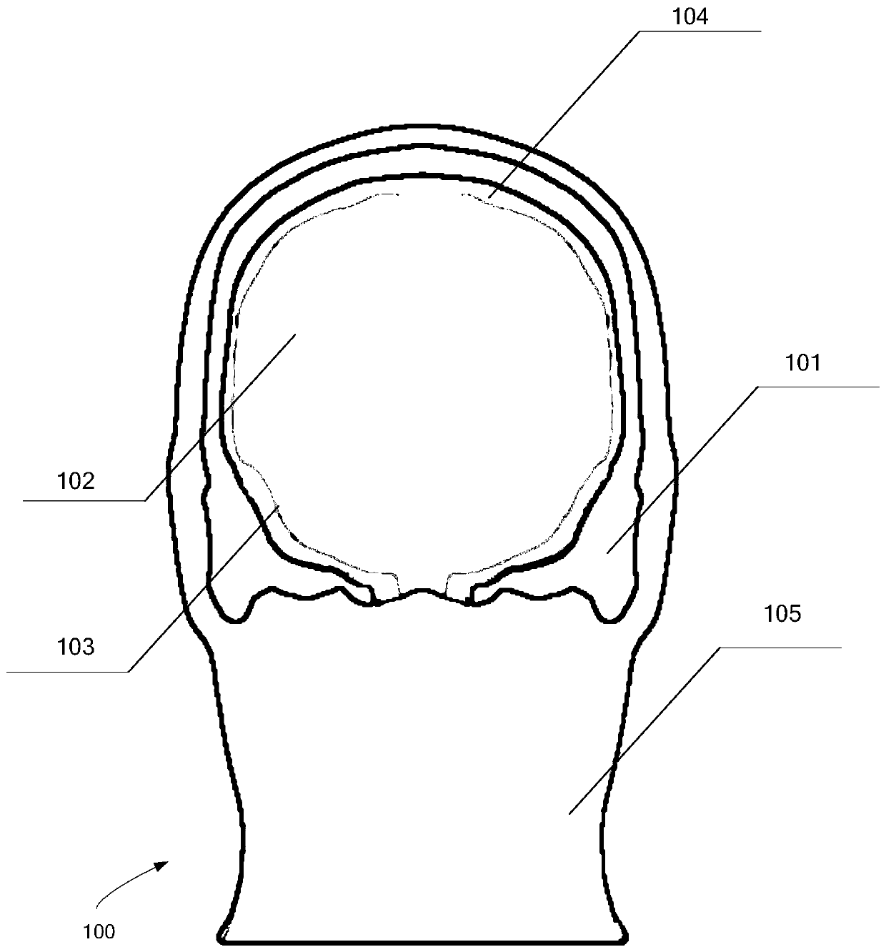 A physical head model and testing system