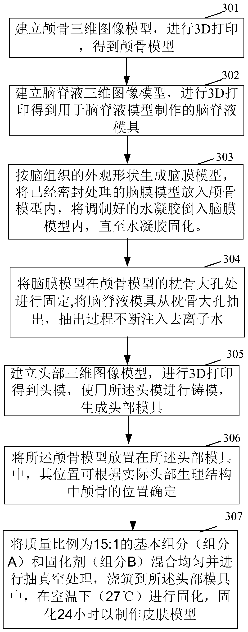 A physical head model and testing system