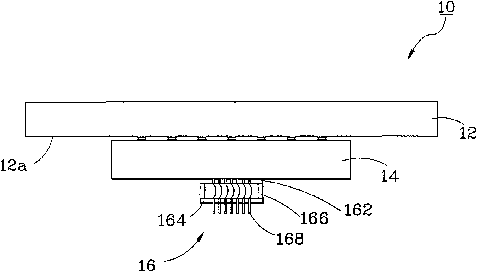 Probe testing device