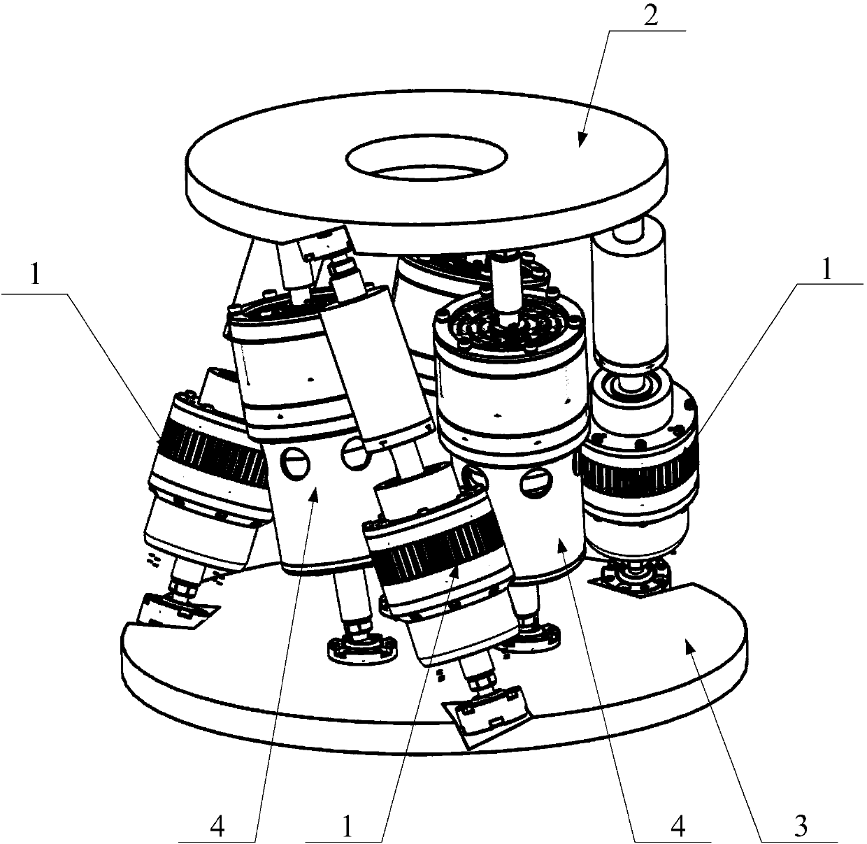 Adjusting platform