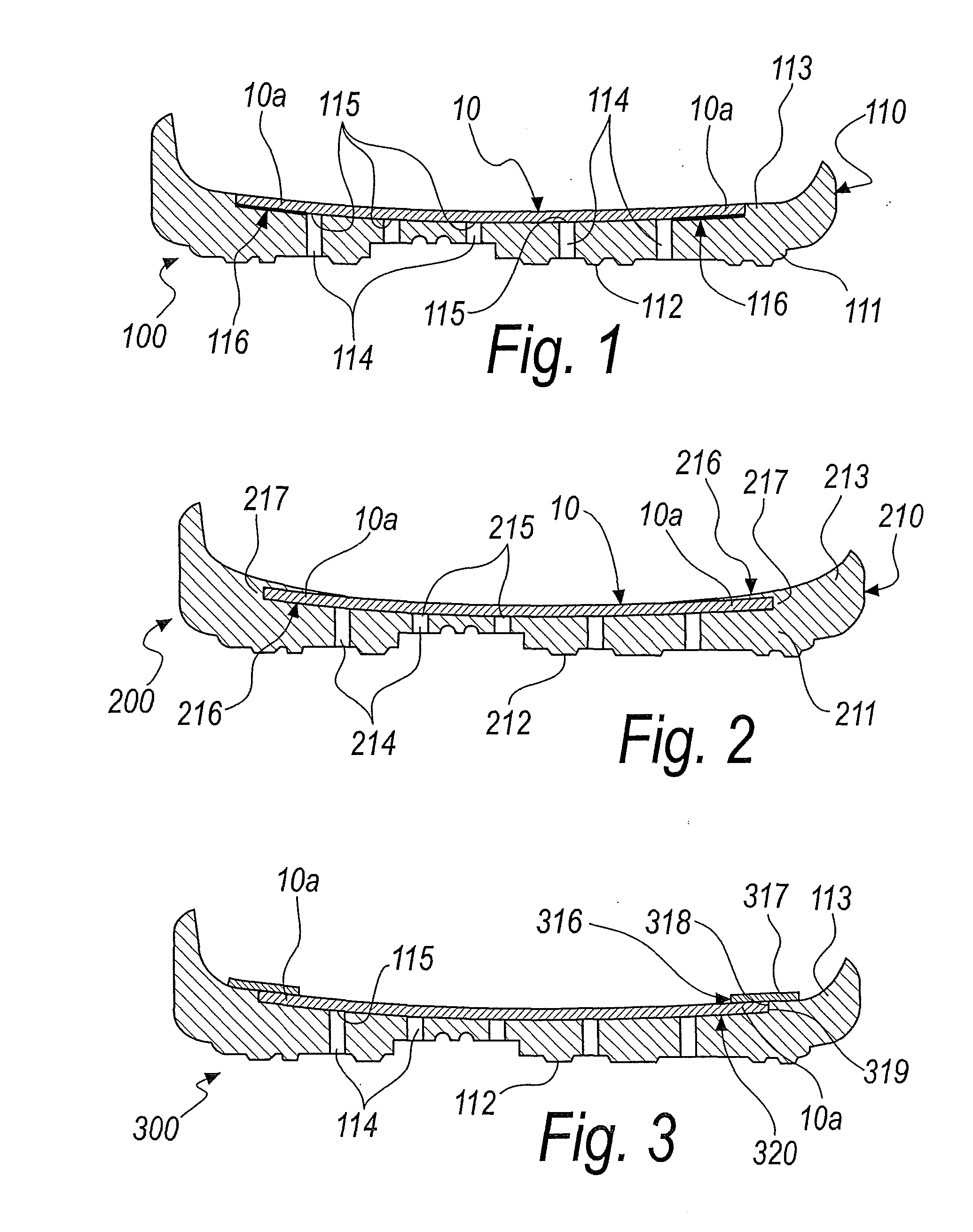 Insert for vapor-permeable and waterproof soles