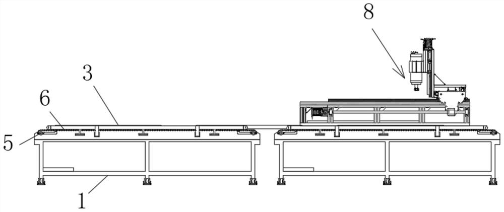 Vertical machining machine tool for steel machining