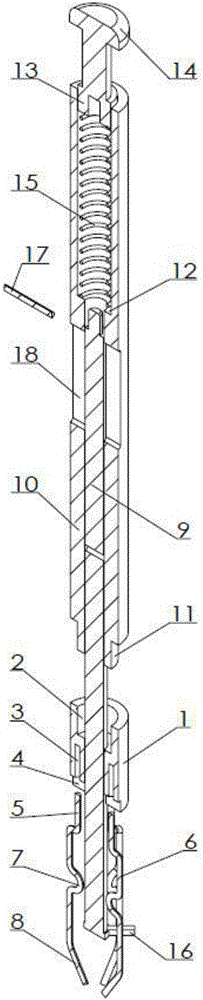 Inner-drive multi-head installing device for powder shaft sleeve