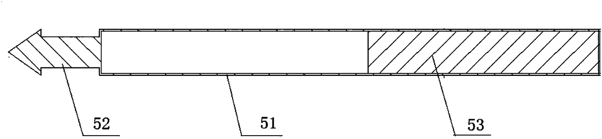 A shooting rope guide for electric power stringing