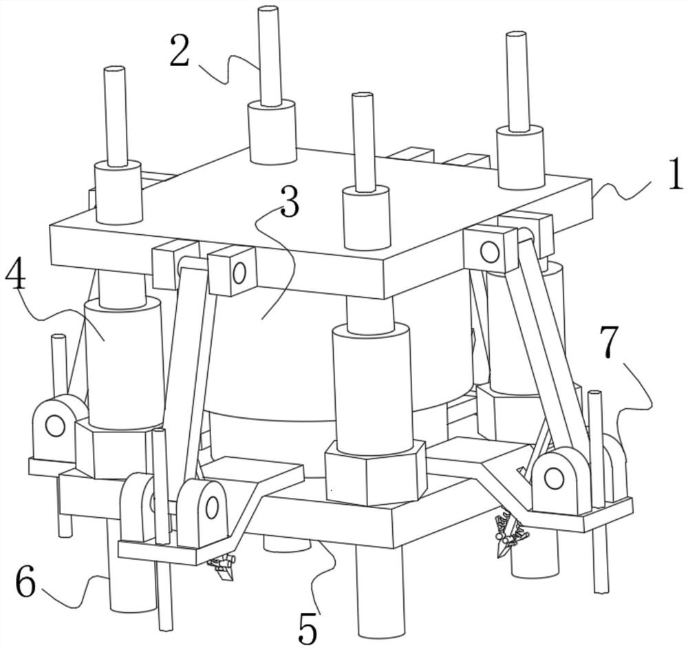 Assembled bridge support