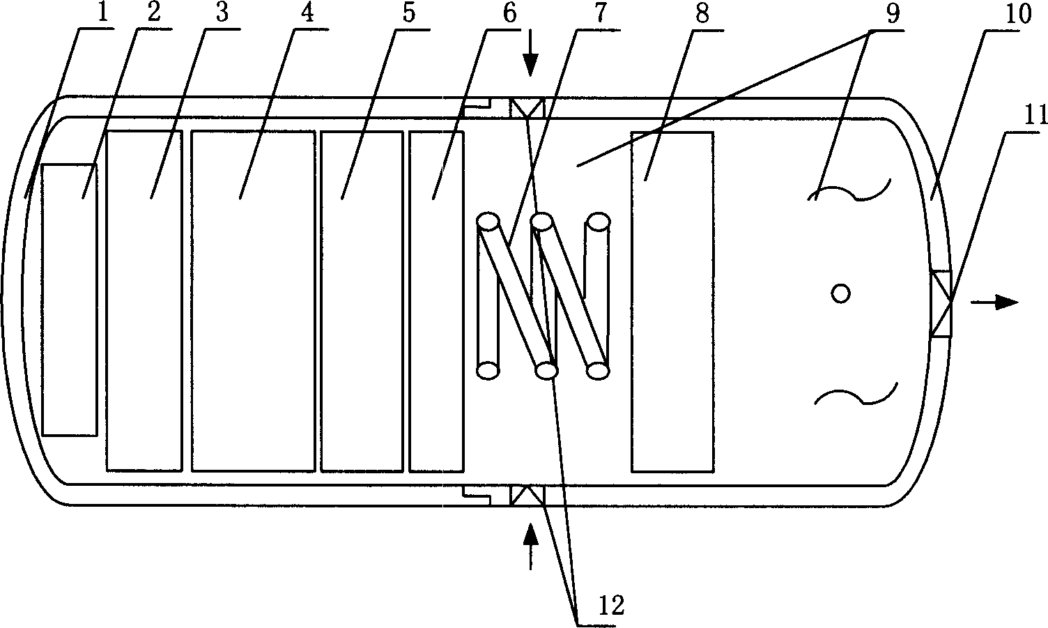 Capsule type digestive tract medicine releasing and sampling device