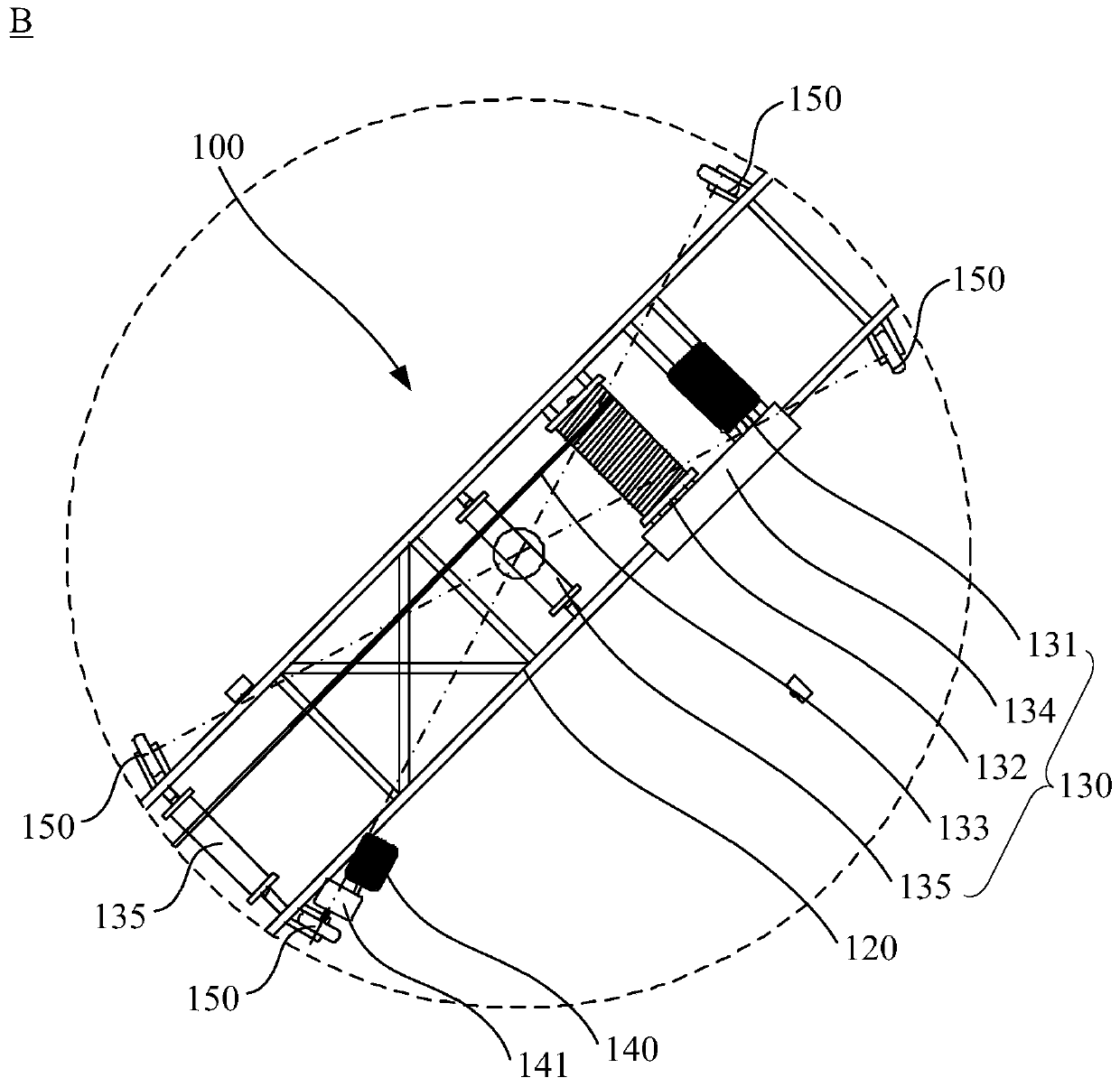 Steering device, fish passing system and fish passing method