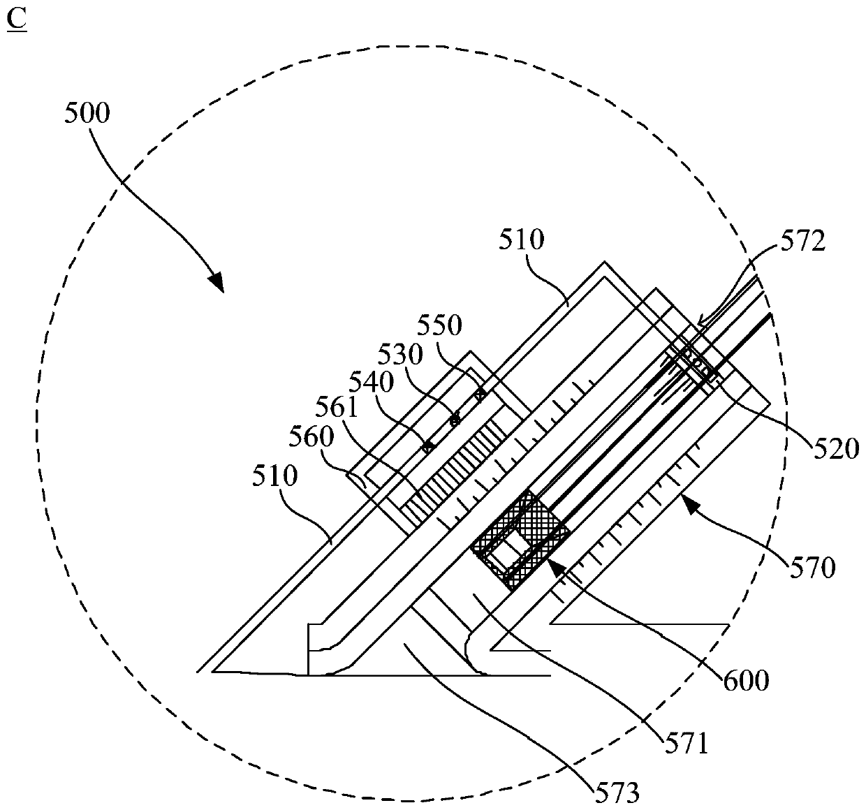 Steering device, fish passing system and fish passing method