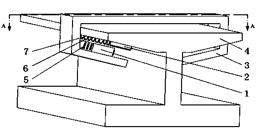 Mixed excitation magnetic suspension feeding platform