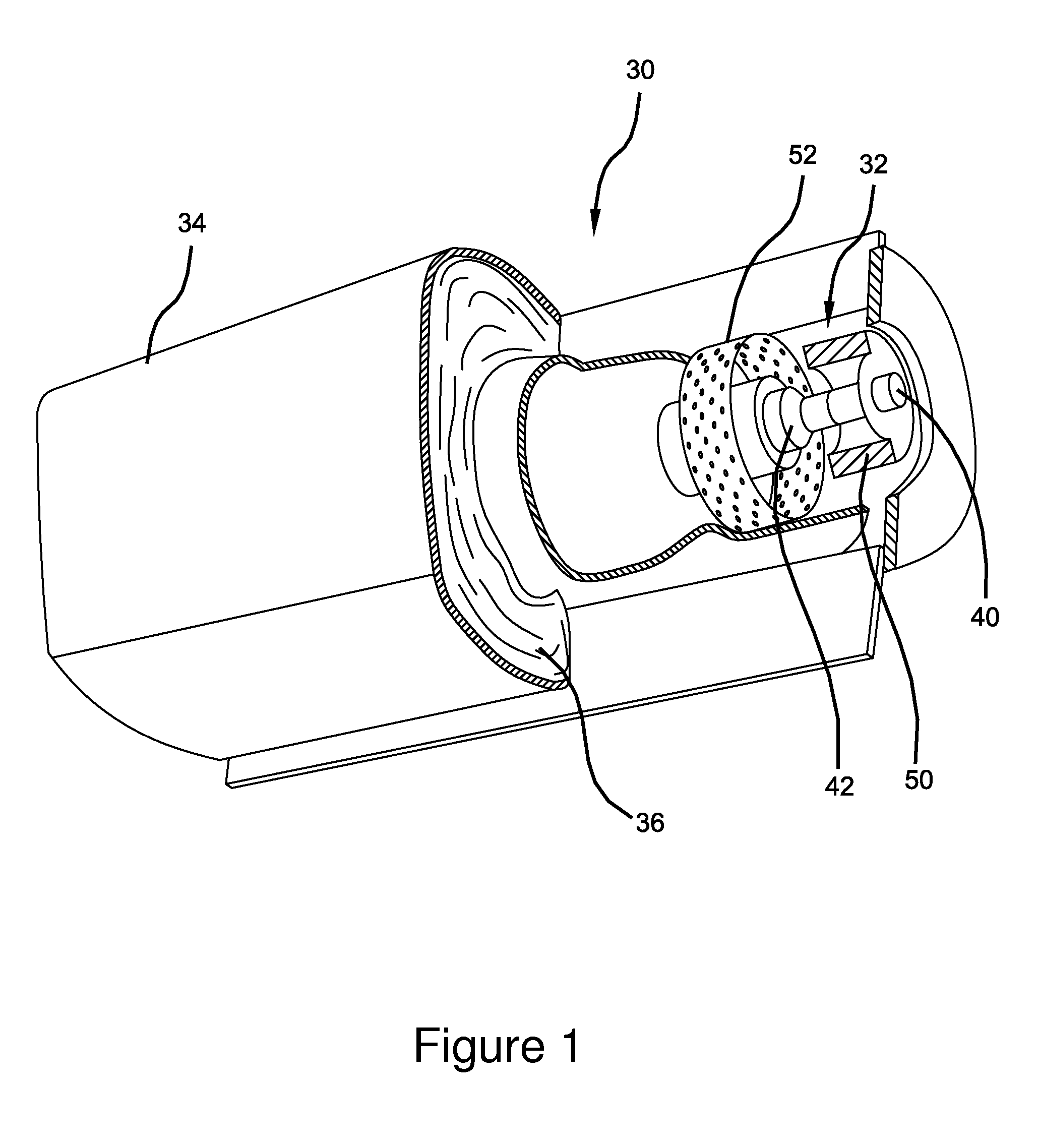 Gas generating compositions having glass fibers