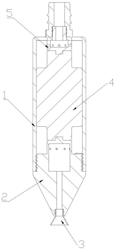 A kind of foreign matter vacuum cleaner used in backlight module