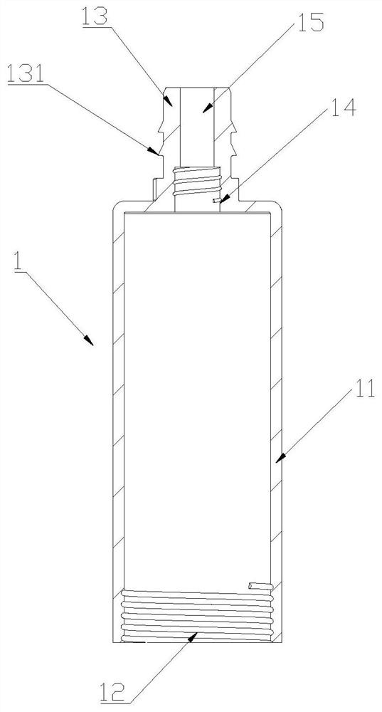 A kind of foreign matter vacuum cleaner used in backlight module