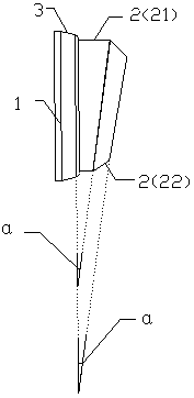 A kind of piston suitable for circular pendulum reciprocating motion