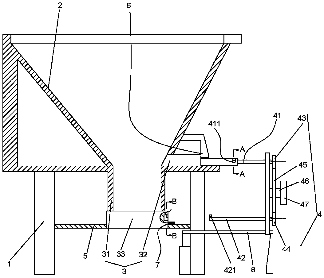 Grooving and dust prevention device for dry hanging stone