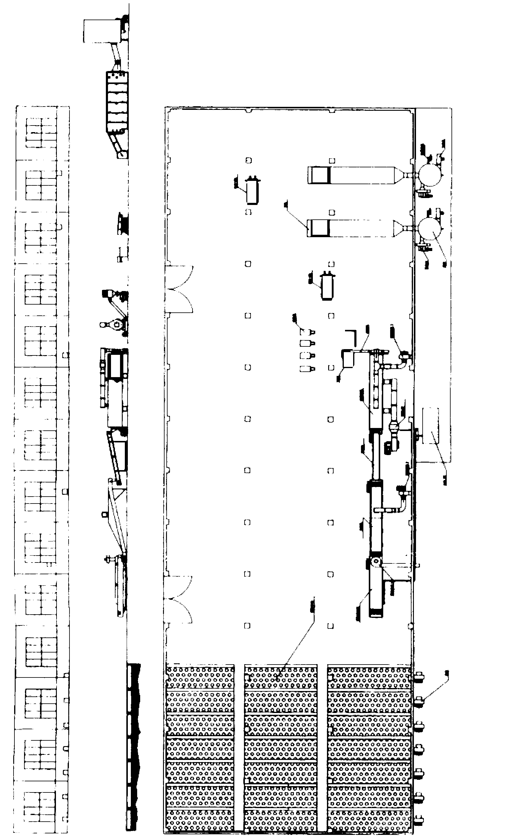 Cedrela sinensis processing method and equipment