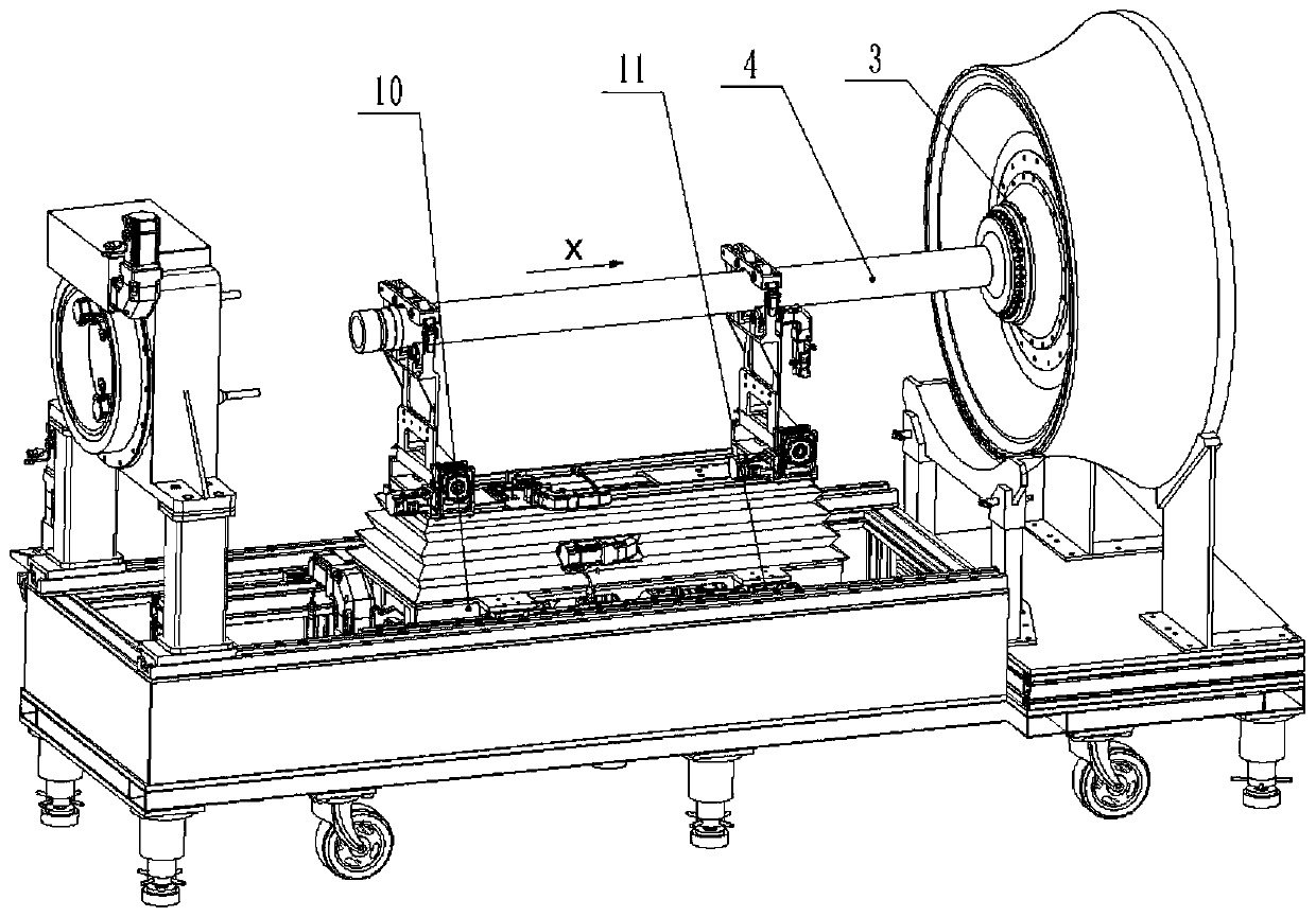 An assembly method of an aeroengine low-pressure turbine shaft-disk assembly