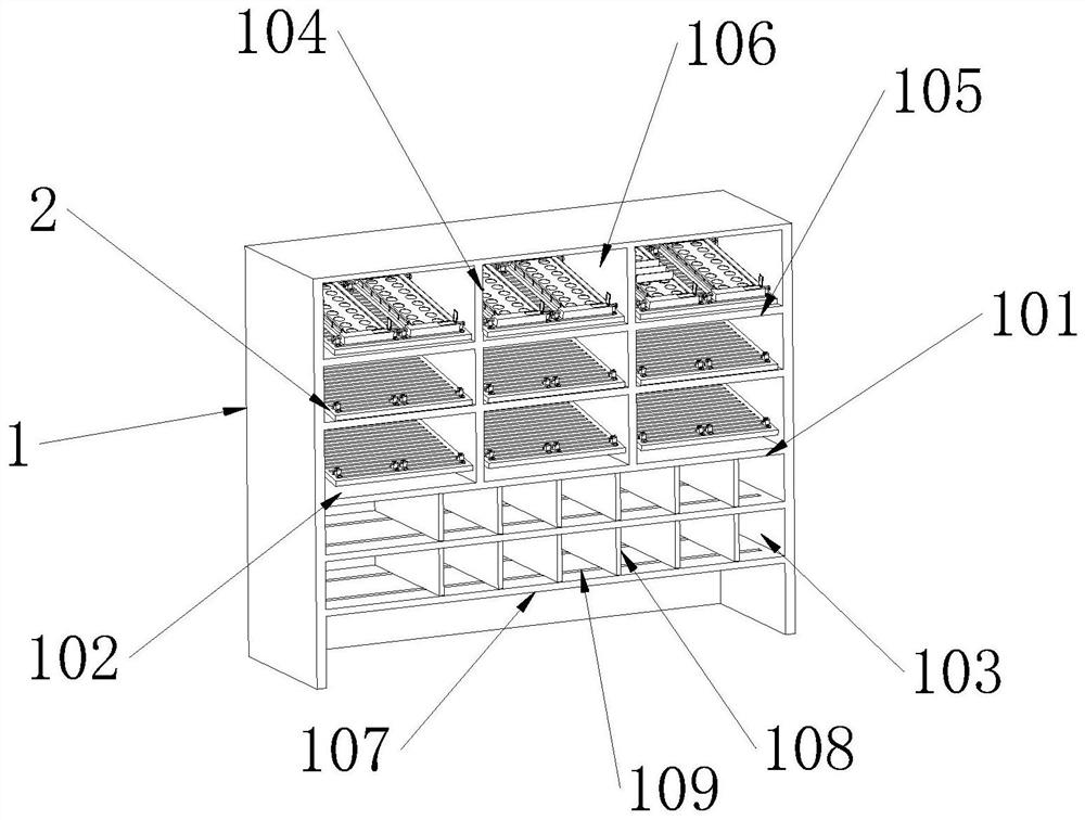 Honeycomb type medicine management device