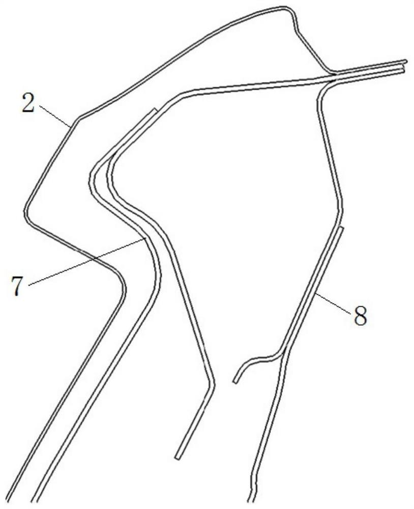 B-column reinforcing structure and vehicle