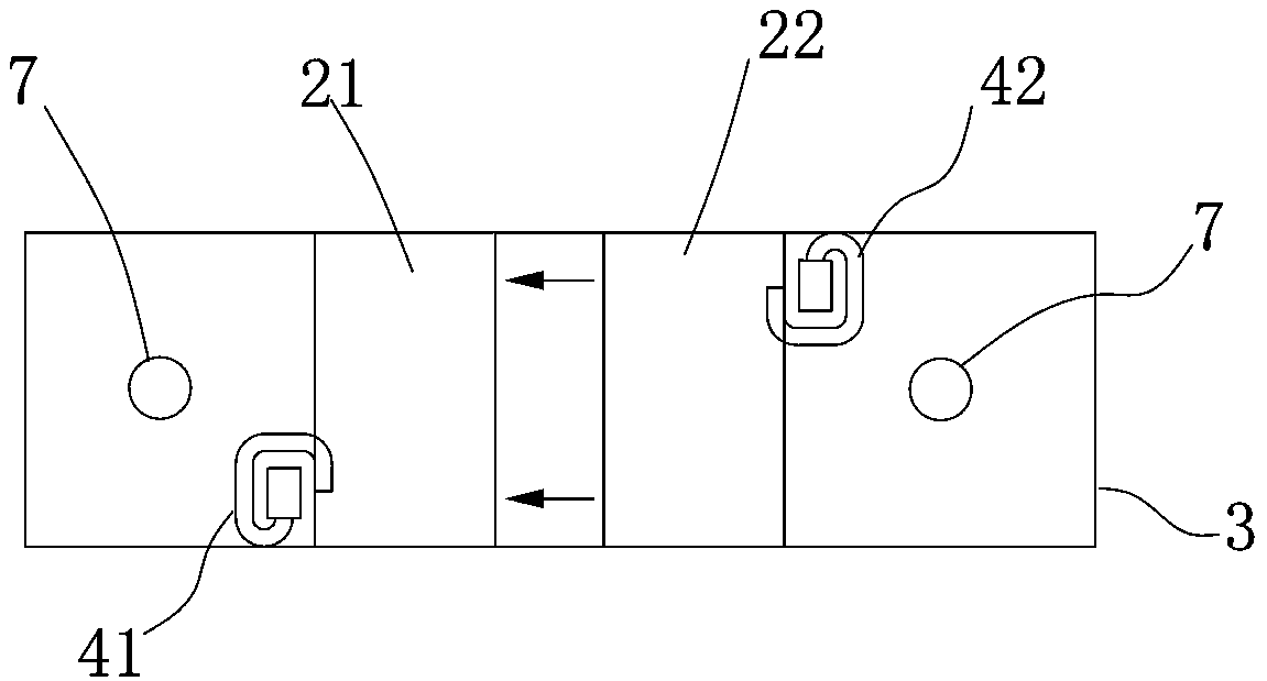 Rail set railway fixing device