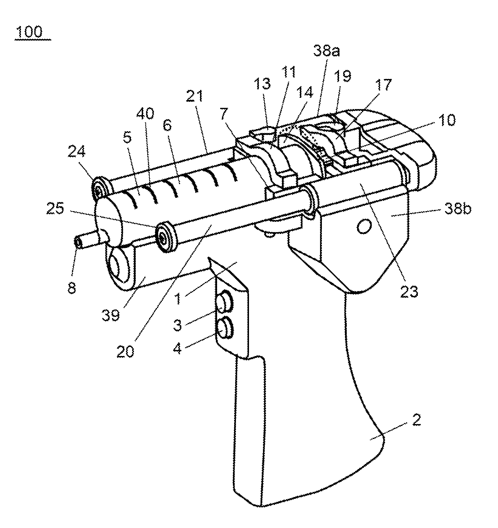 Syringe drive device