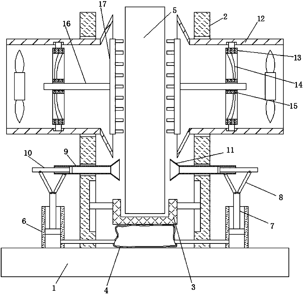 Automatic equipment for cleaning and maintenance of computer hardware